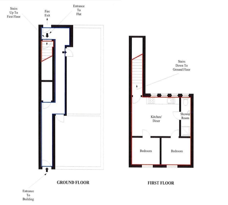 Super Studio With Two Bedrooms - Five Minutes From The Station! Apartament